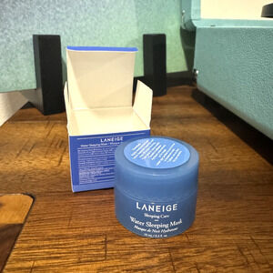 LANEIGE Water Sleeping Mask Deluxe Travel Mini 0.3 fl oz / 10mL • BNIB • SEALED